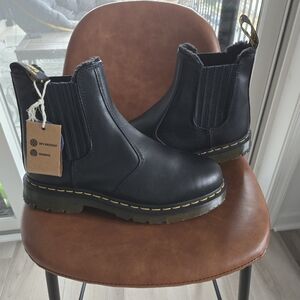 Dr. Martens Black Leather Boots